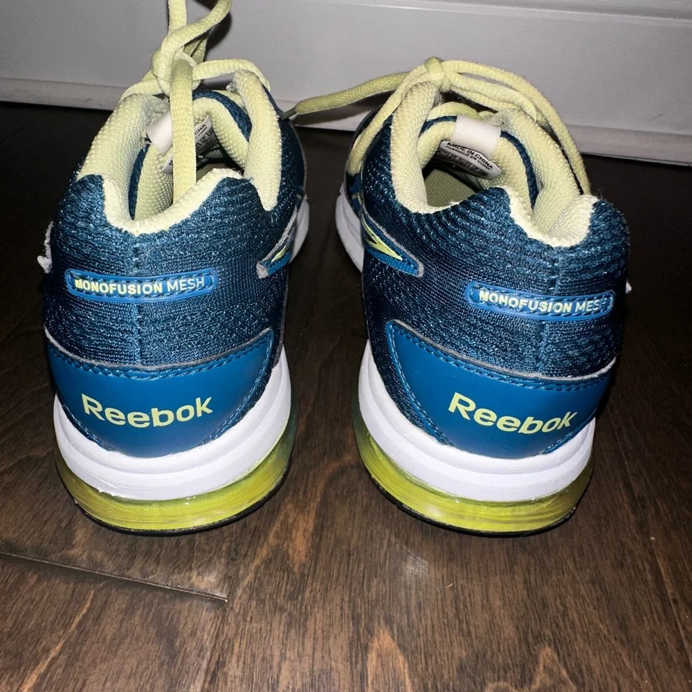 Reebok DMX Monofusion Running Sneakers Teal Blue Gym Training Shoe Size 8
